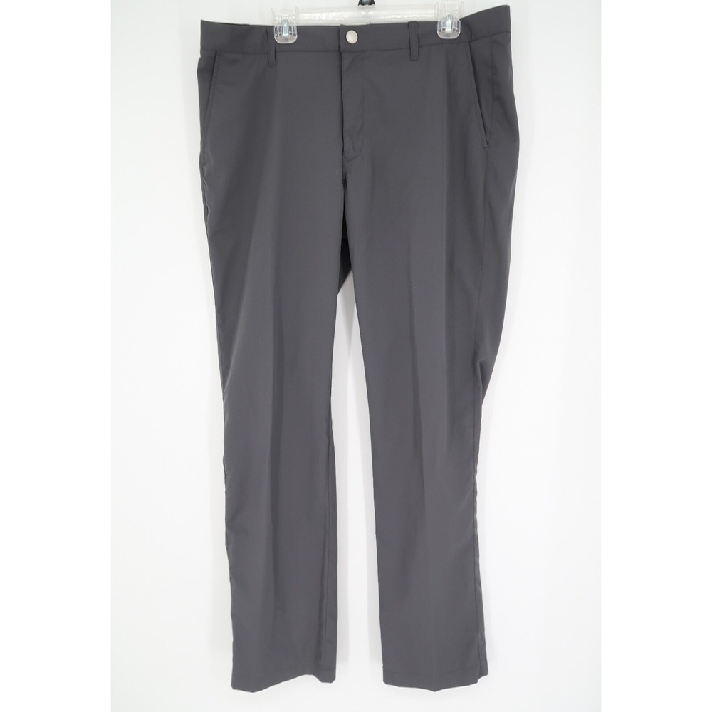 Bonobos Men's 38x36 Lightweight Straight Fit Golf Pants Performance Gray
